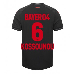 Bayer Leverkusen Odilon Kossounou #6 Hjemmebanetrøje 2023-24 Kort ærmer